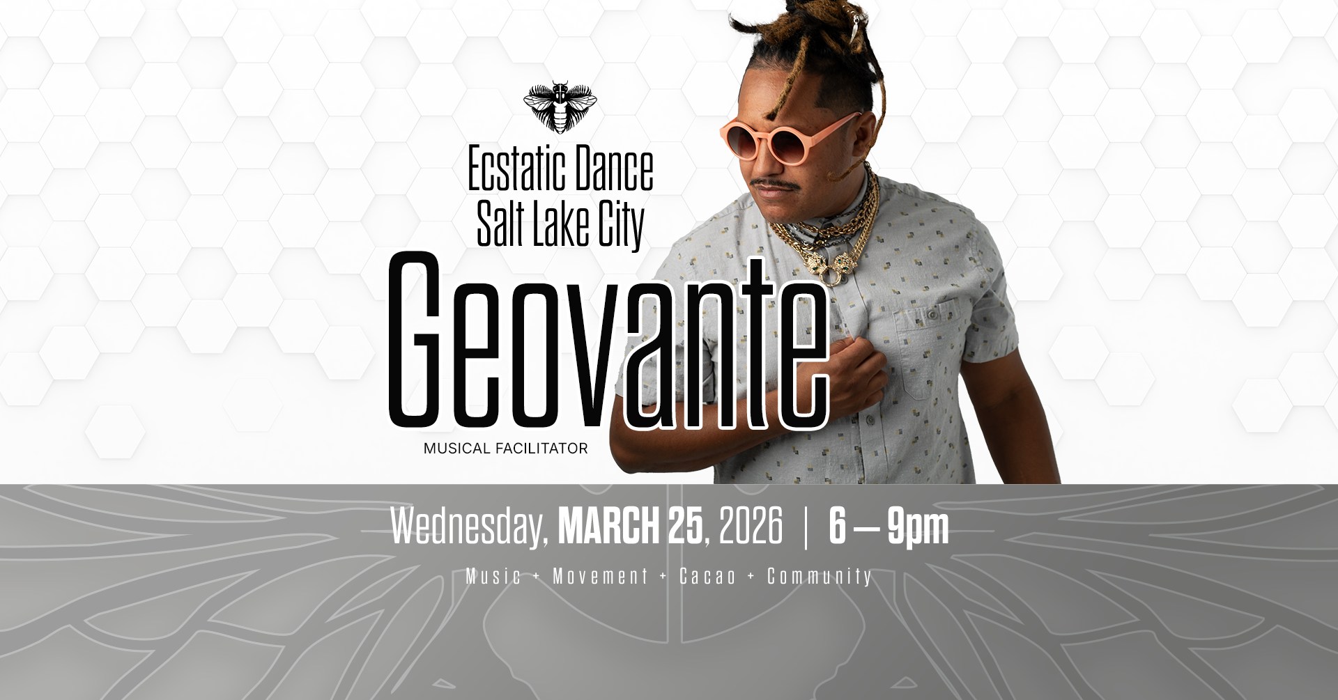 Ecstatic Dance SLC - GEOVANTE (03 25)