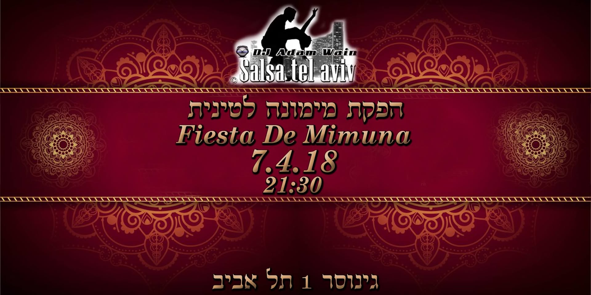 מימונה בסלסה תל אביב fiesta de mimiuna en salsa tlv