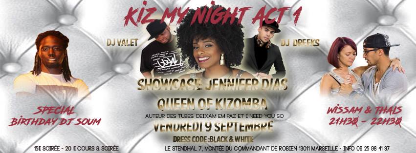 Kiz my Night : Jennifer Dias en Showcase