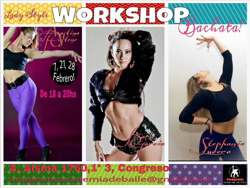 WORKSHOP de LADY STYLE Bachata en Imágenes Academia de baile