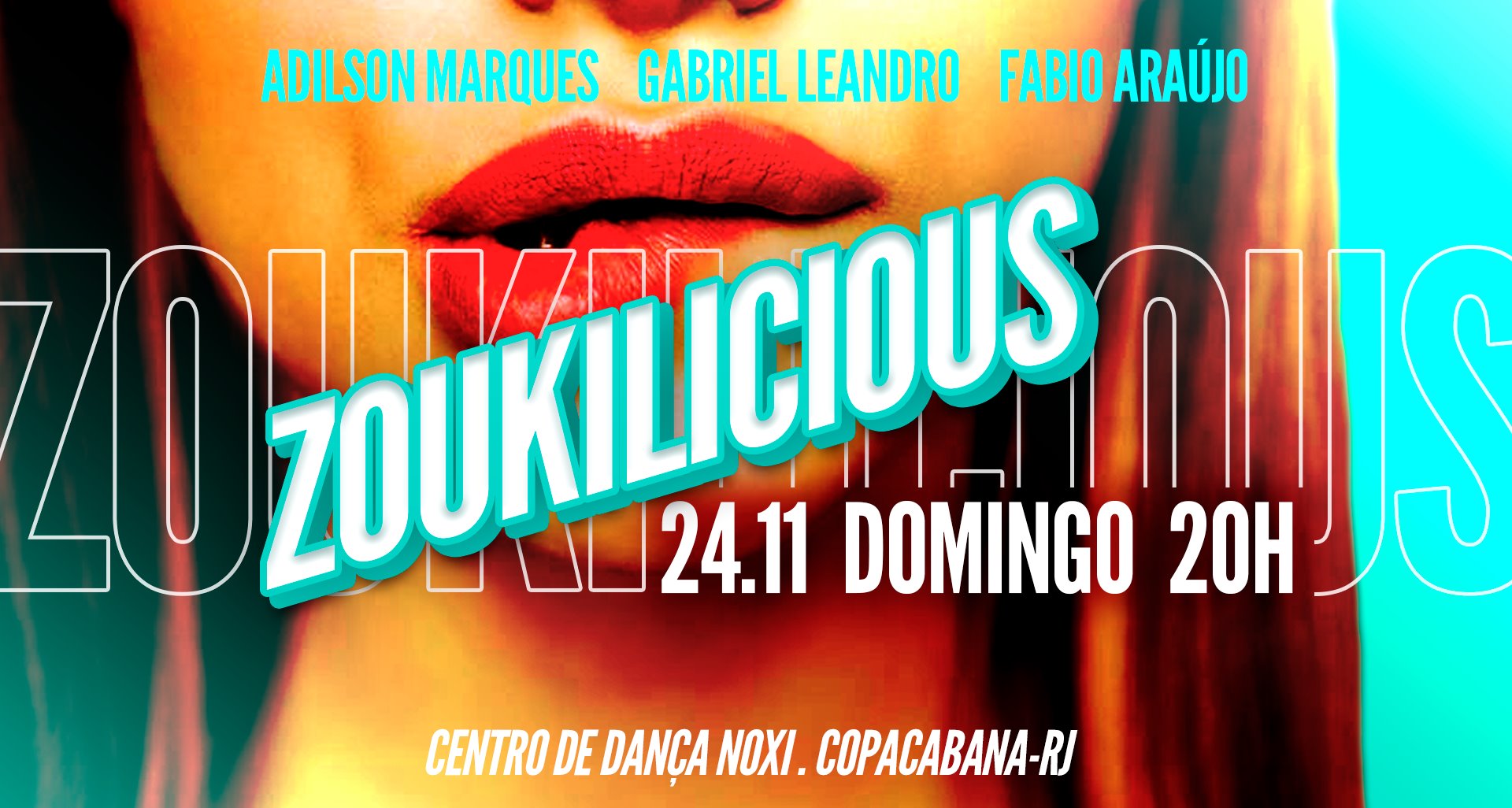 Zoukilicious Foi top! Próxima dia 26.12, link na descrição :*