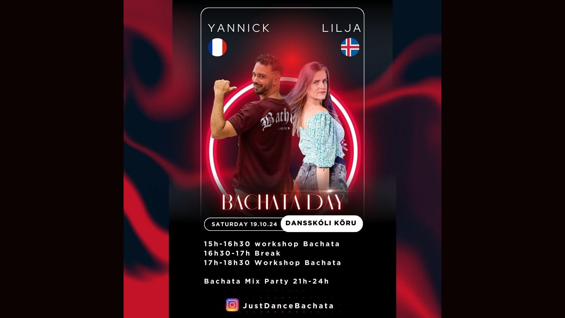 Bachata day: Workshop & Party - Yannick x JustDance Bachata