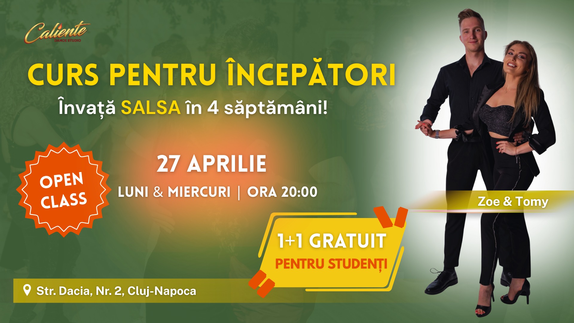 Curs de Salsa pentru Începători