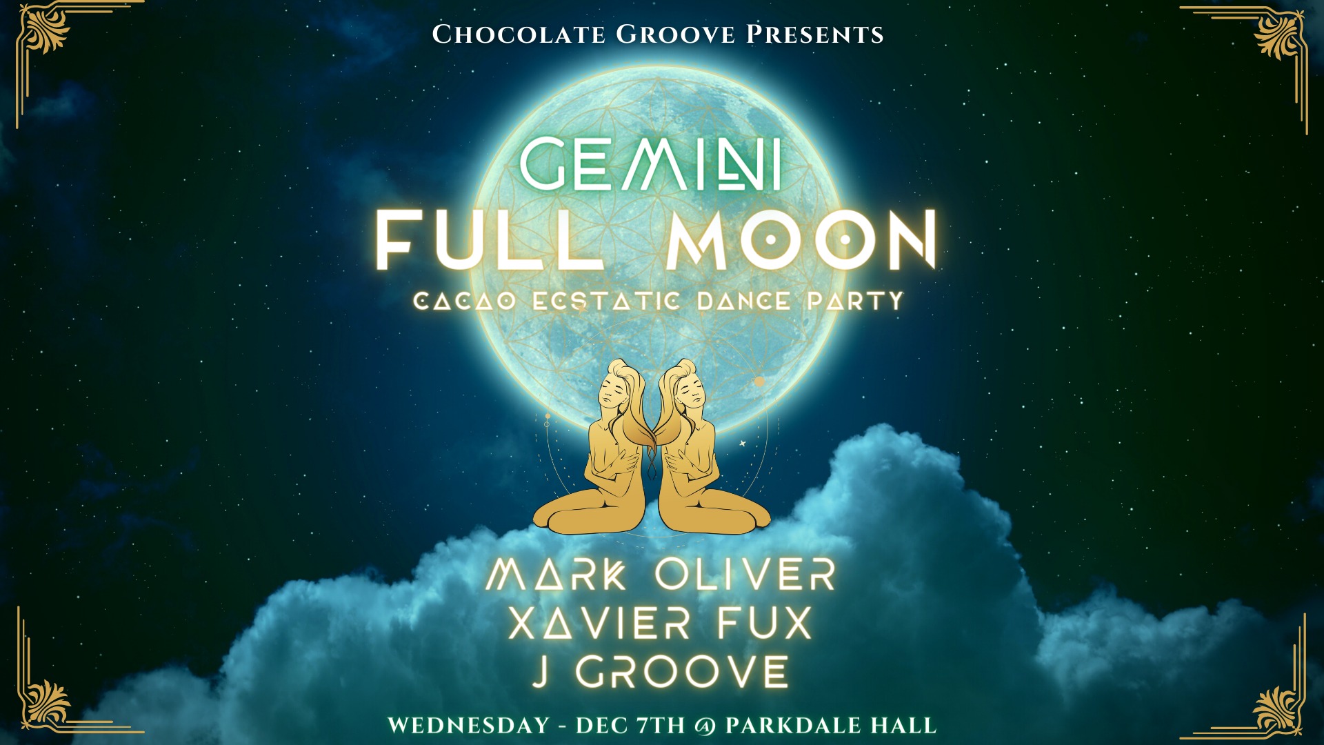 Chocolate Groove - Gemini Full Moon Cacao Ecstatic Dance Party