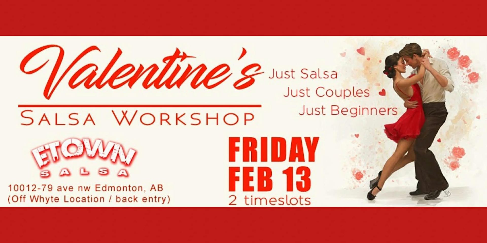 VALENTINE'S SALSA DANCE WORKSHOP FOR COUPLES