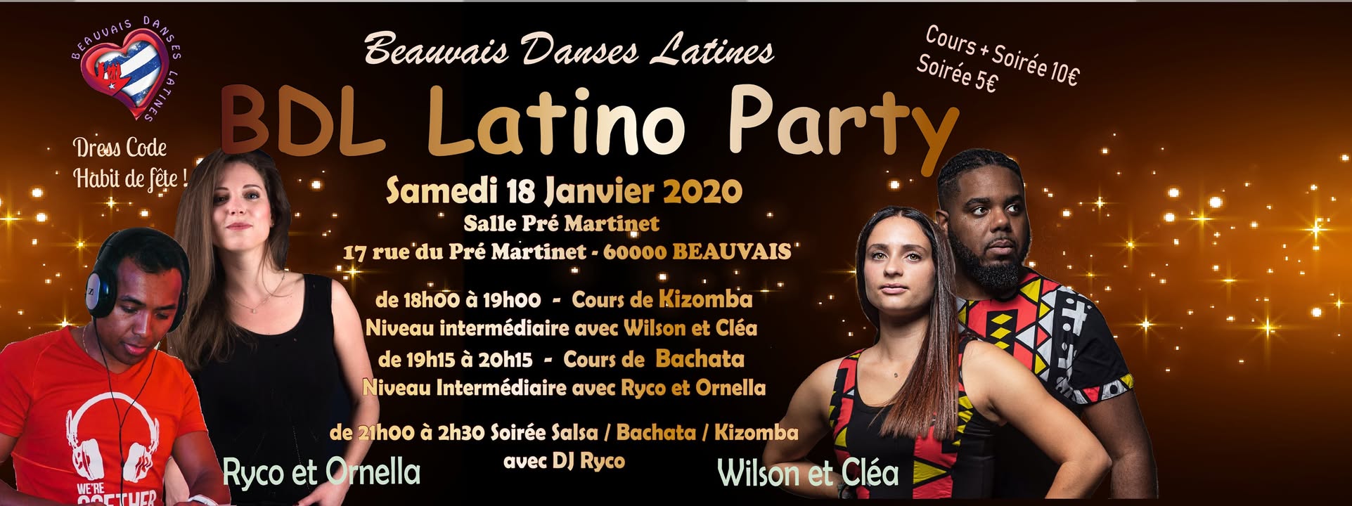 BDL Latino Party samedi 18 janvier