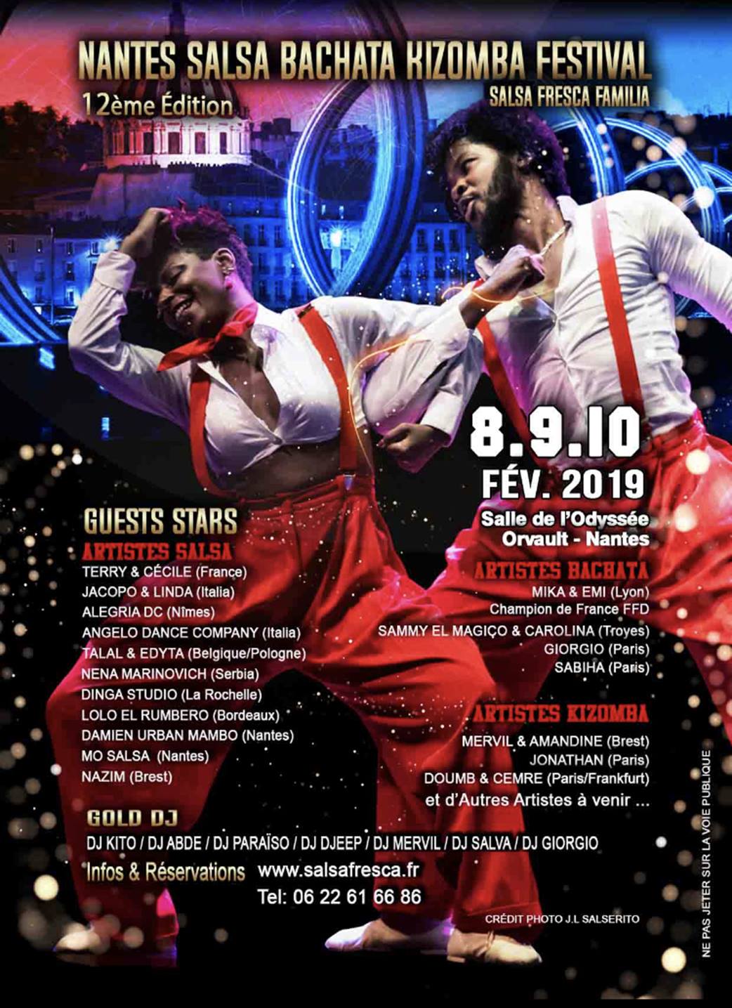 Nantes Salsa , Bachata & Kizomba Festival by Salsafresca familia