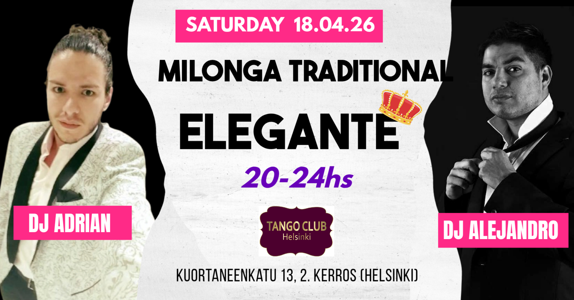 MILONGA TRADITIONAL ELEGANTE-DJ BATTLE