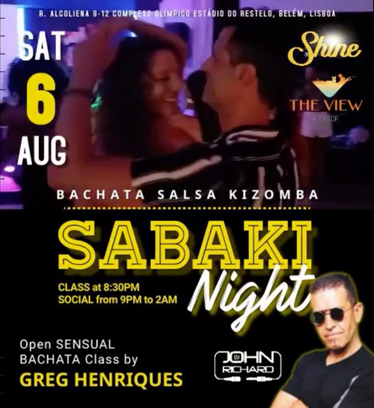 SHINE SaBaKi by NIGHT • SÁB 6 Ago @ The View Rooftop