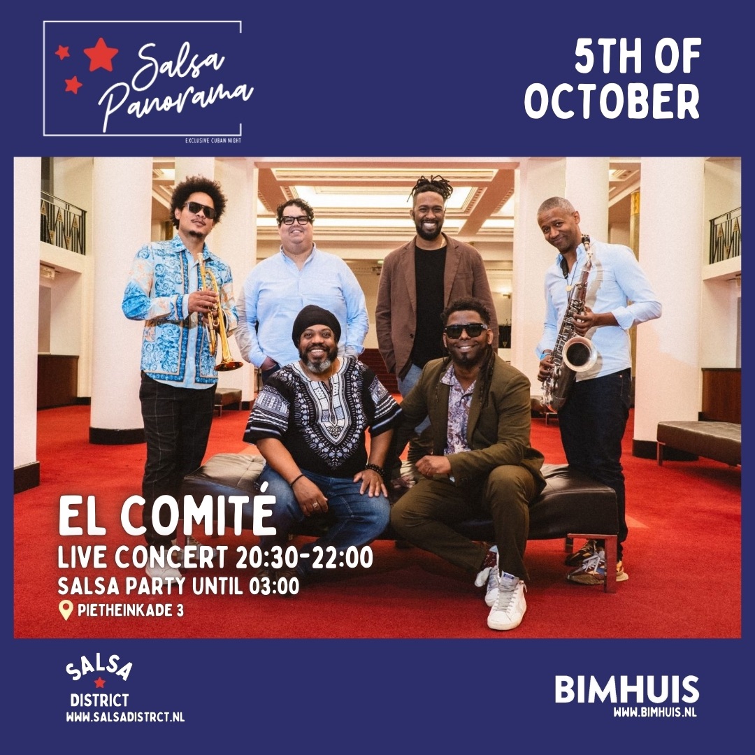SALSA PANORAMA AT BIMHUIS CONCERT & SOCIAL