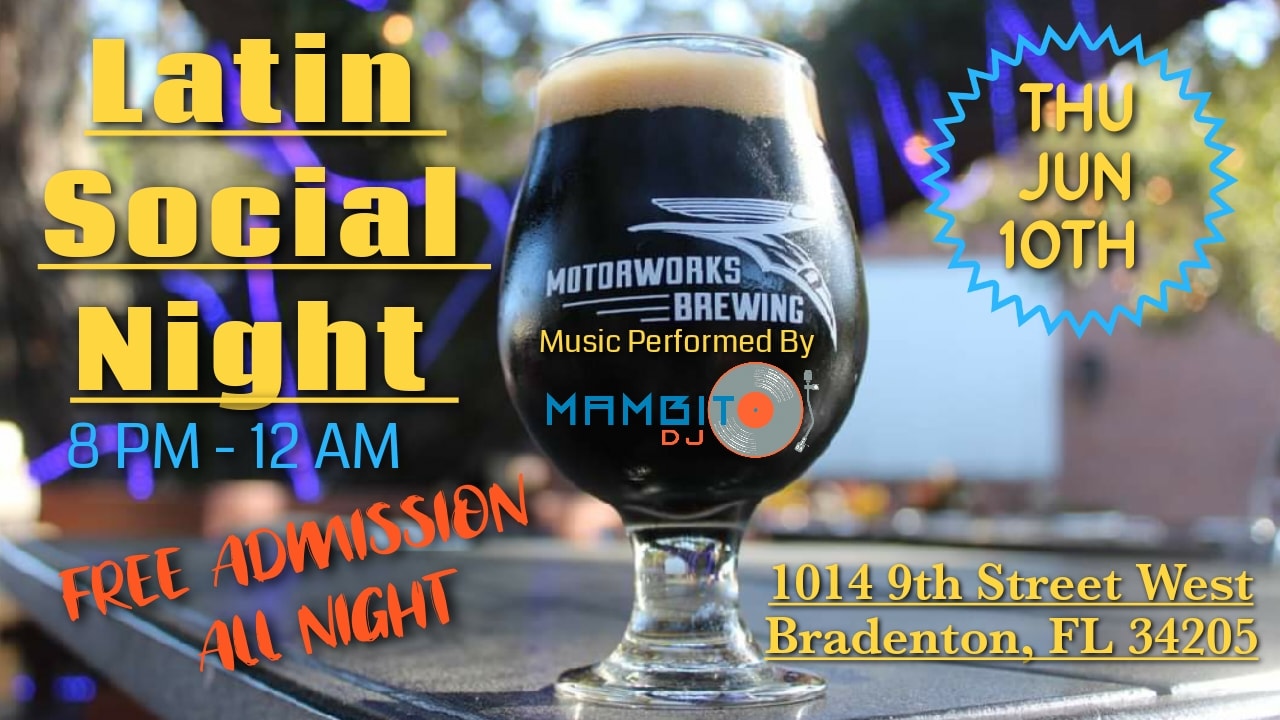 Latin Social Night Thursday June 10th