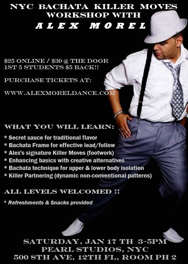 NYC Killer Moves Workshop with Alex Morel