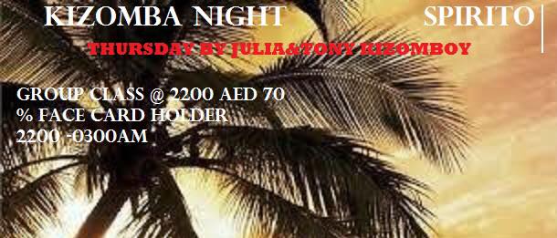 Kizomba Night at Spirito