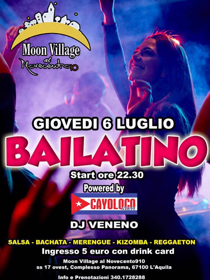 Bailatino - Il Giovedi Caraibico