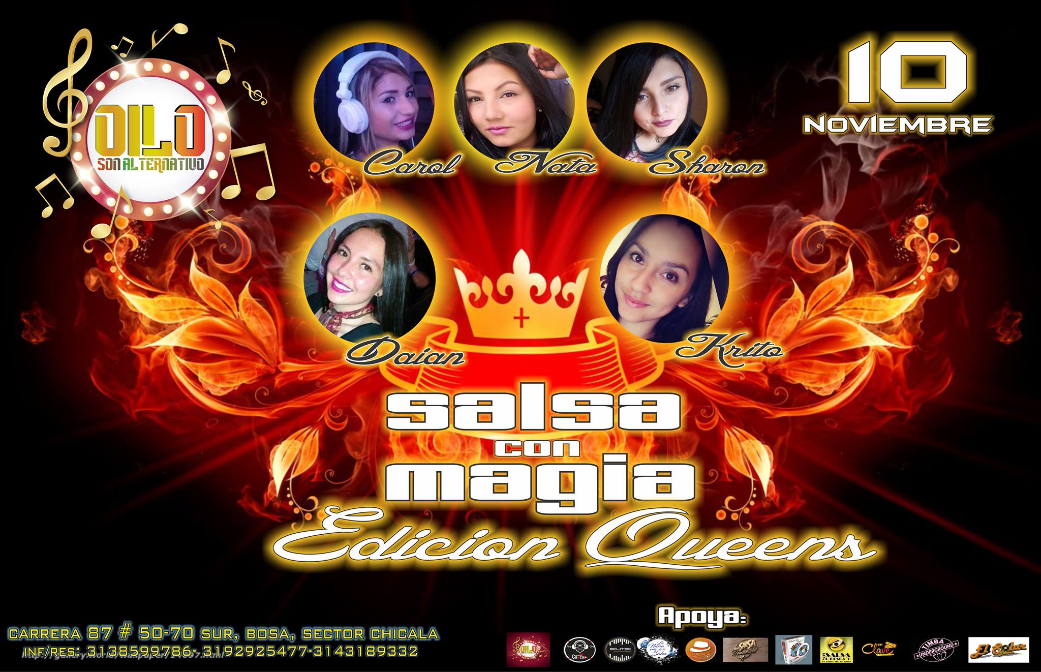 Salsa Con Magia Edicion Queens