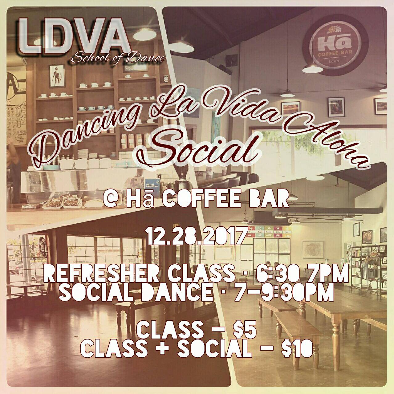 Dancing La Vida Aloha *social* & Refresher Class