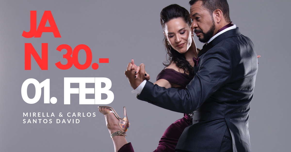 Mirella & Carlos Santos David Workshops und Show