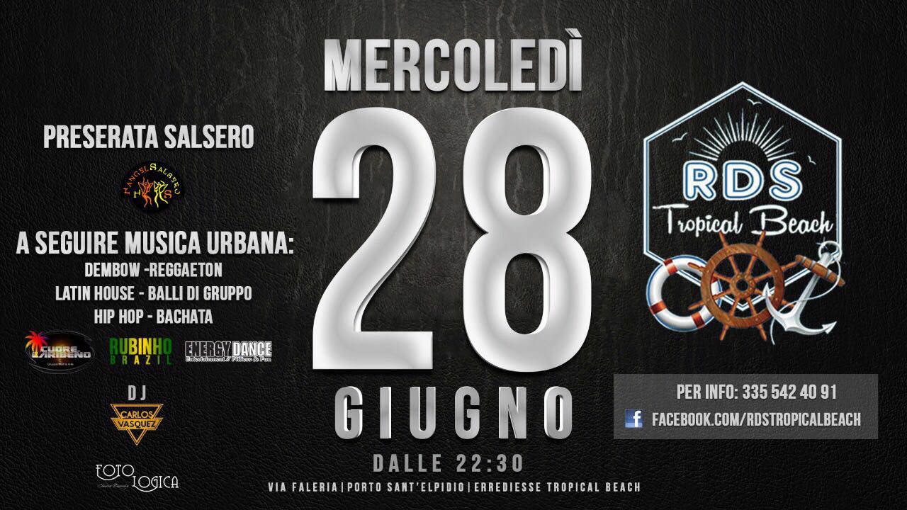 28.06.2017 MIERCOLES #ACTIVO tropical beach