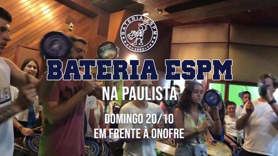 Bateria ESPM na Paulista!