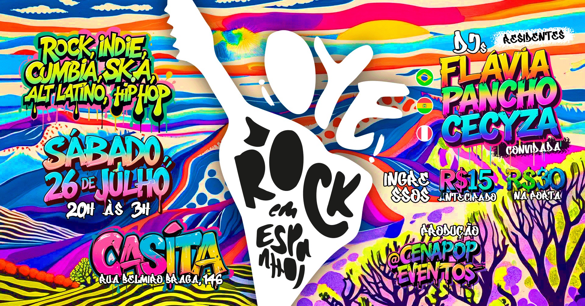 Oye Rock em Espanhol @ Casita :: 26 de julho, sábado