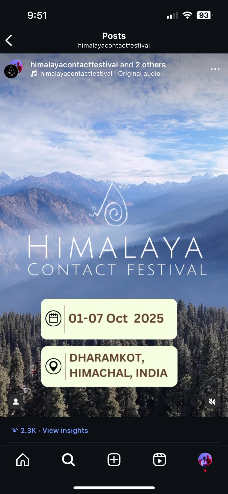 Himalaya Contact Festival 2025 Dharamkot