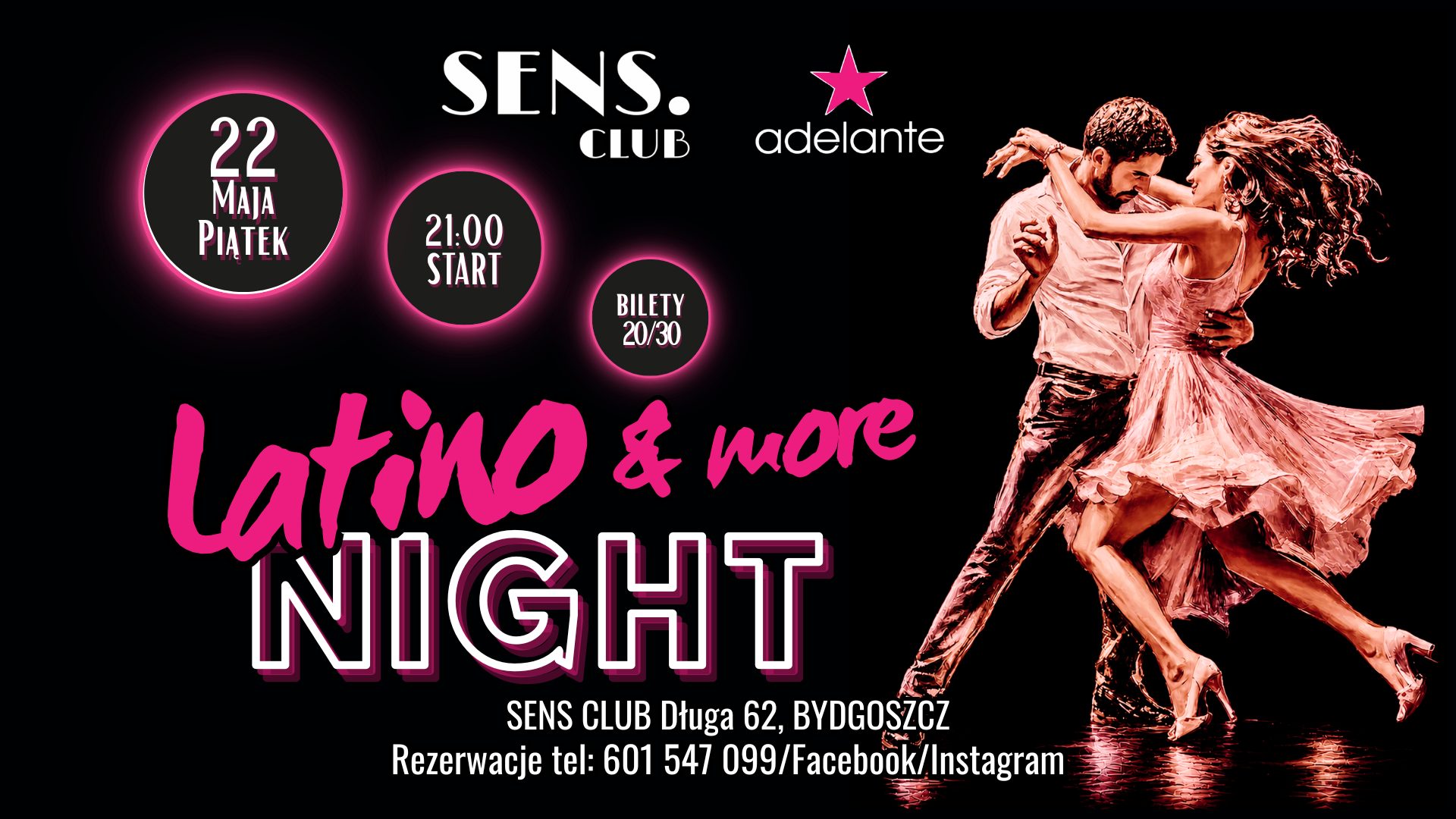 ✨ LATINO & more NIGHT w SENS CLUB ✨ 22.05.2026