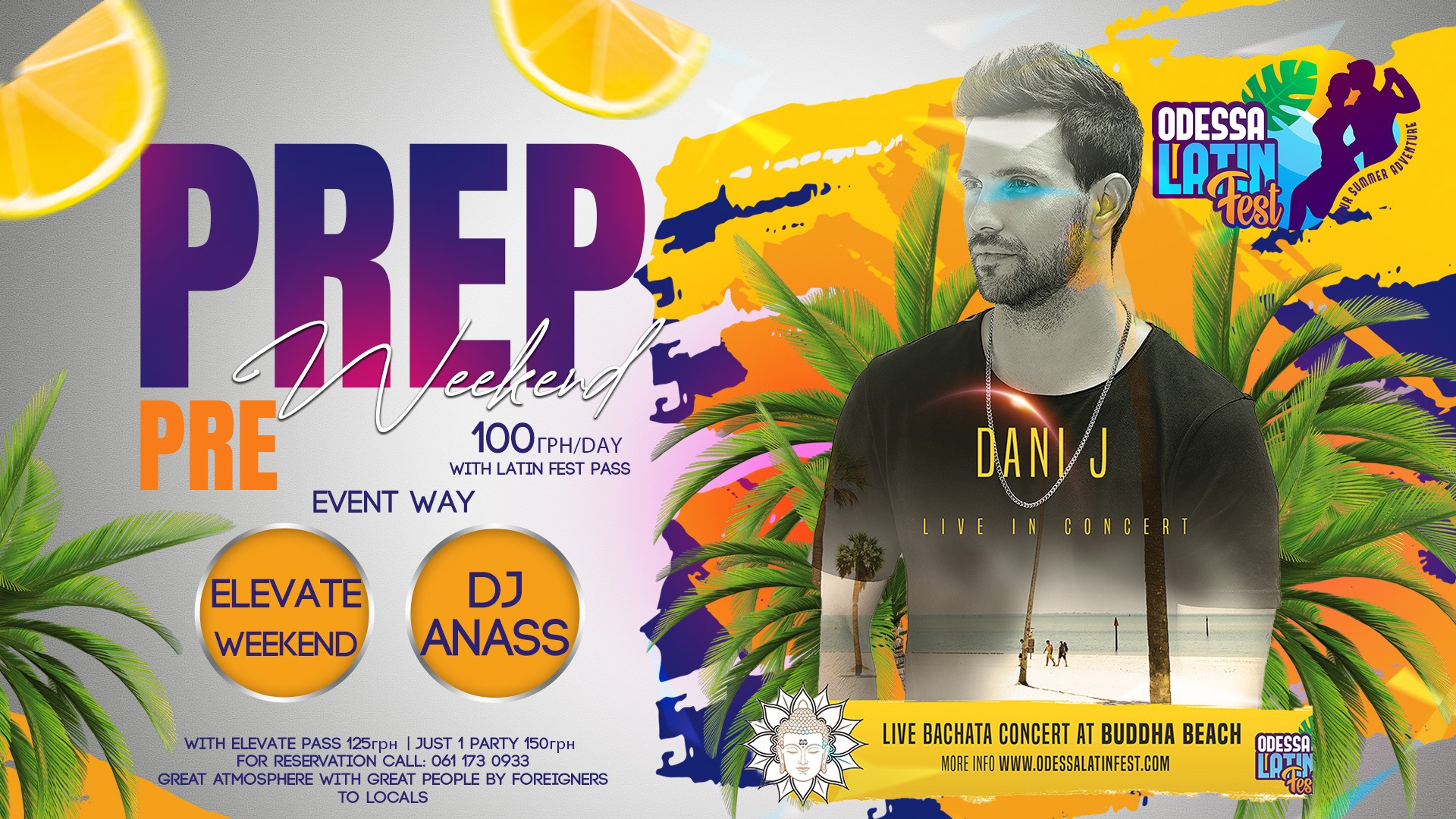 Elevate: Odessa Latin Fest Pre Prep Weekend