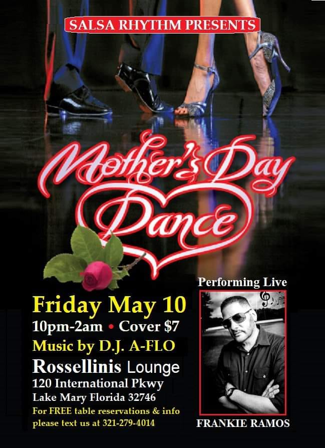 Salsa Rhythm Mother's Day Friday