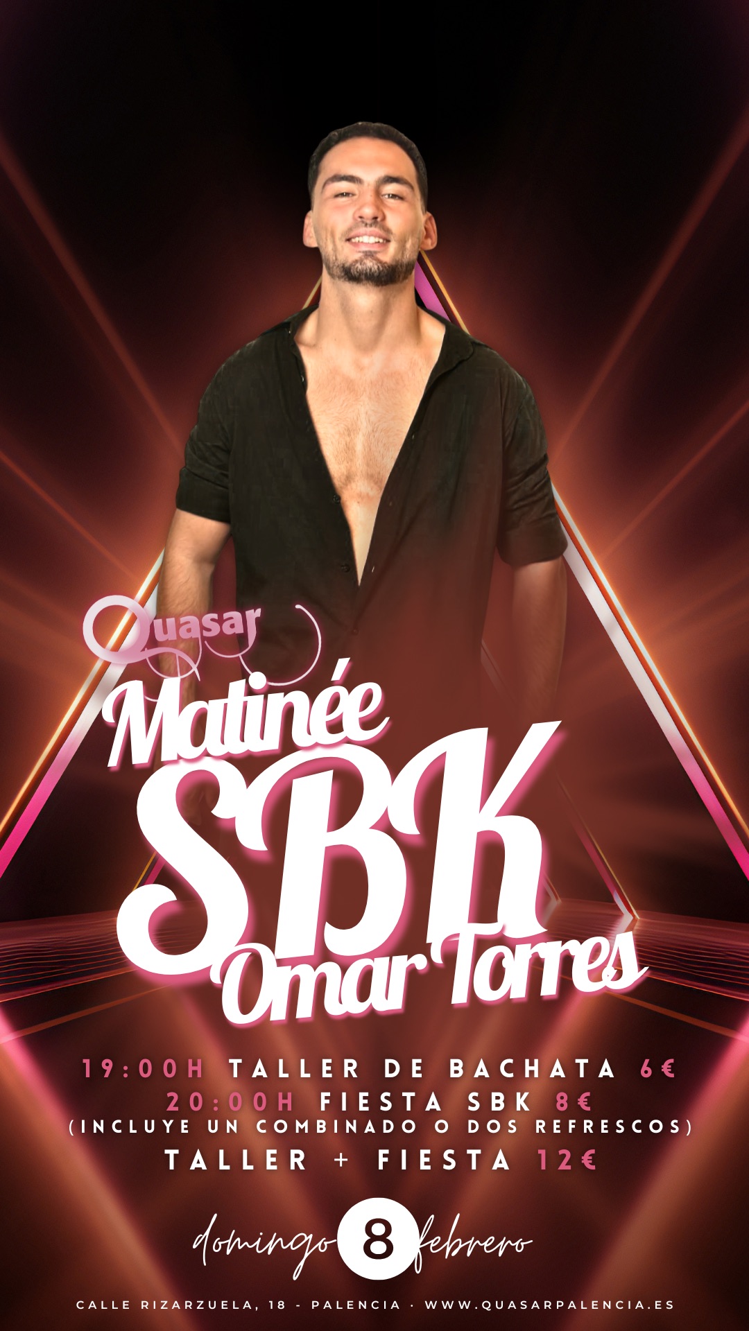 ✨ Matinée SBK con Omar Torres en Quasar ✨
