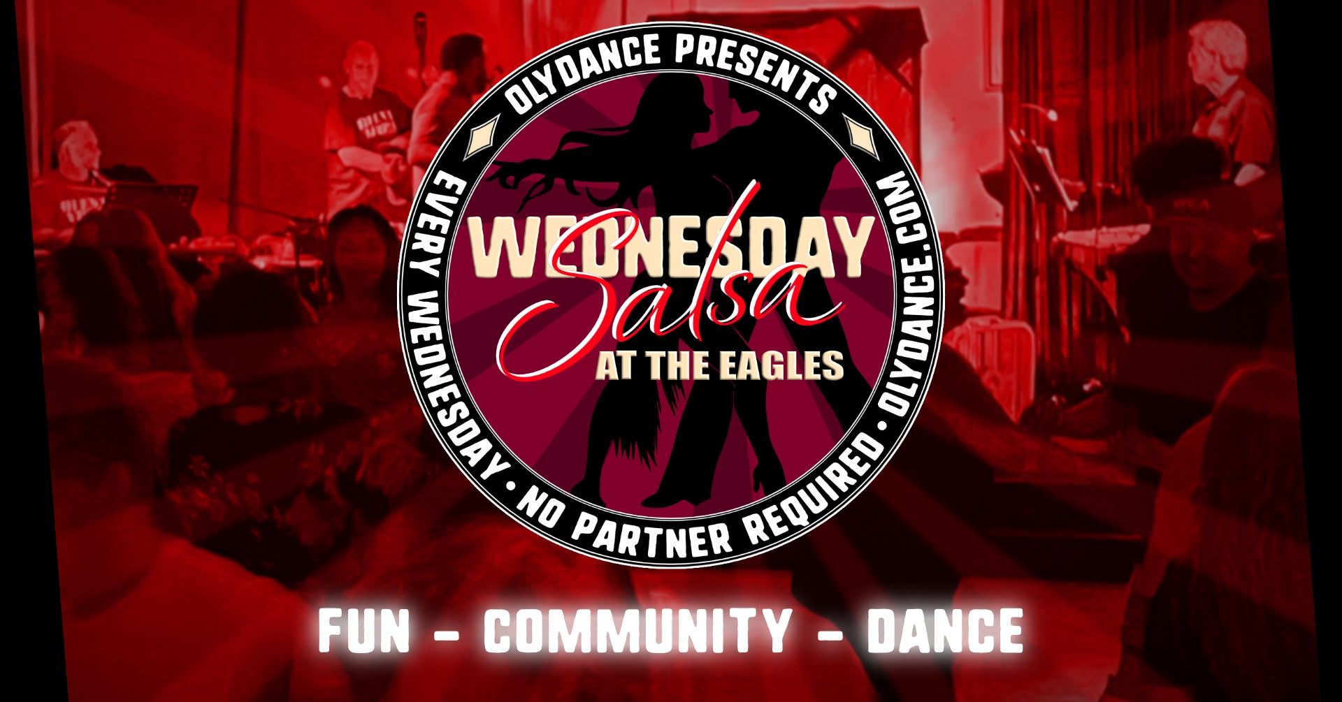 Intro to Salsa lesson: EVERY WEEK (no partner needed)