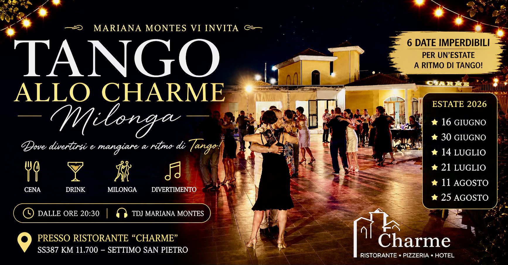 TANGO allo CHARME Cagliari