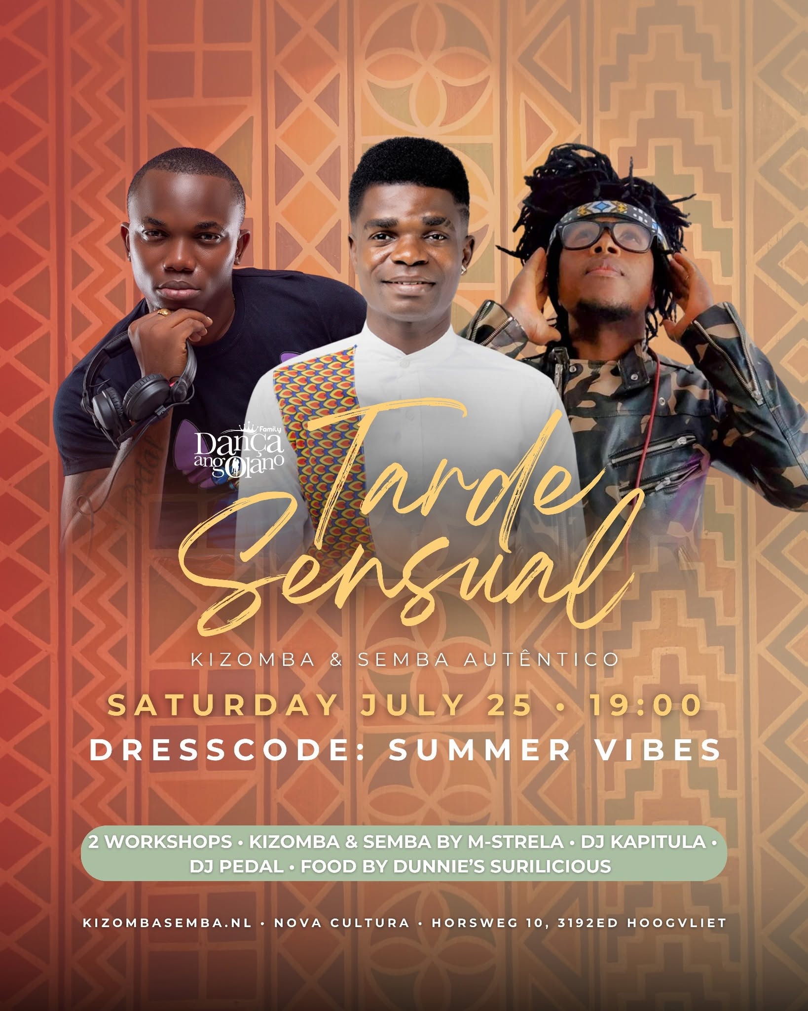 The Kizomba-Semba Night -Tarde Sensual 25-07-2026 -