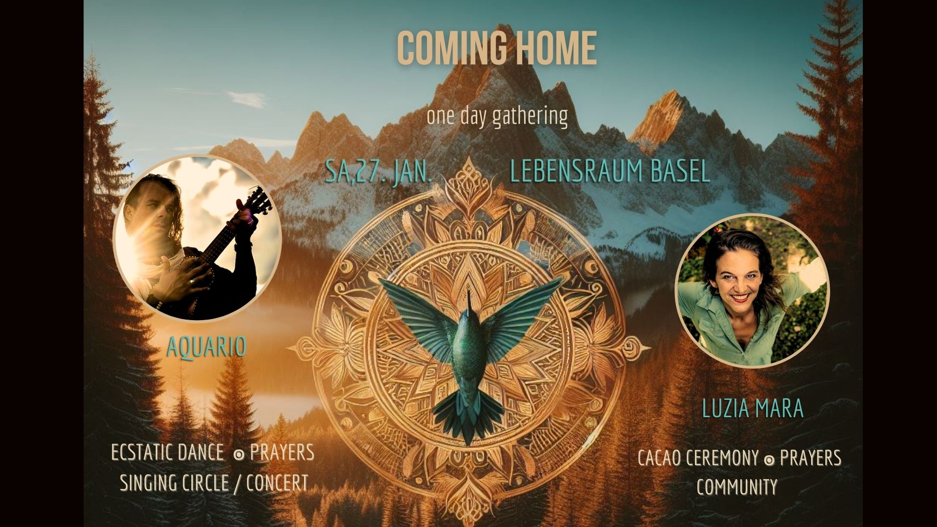 ✦ COMING HOME - CacaoCeremony, EcstaticDance, Singing Circle, Community - OneDayGathering ✦