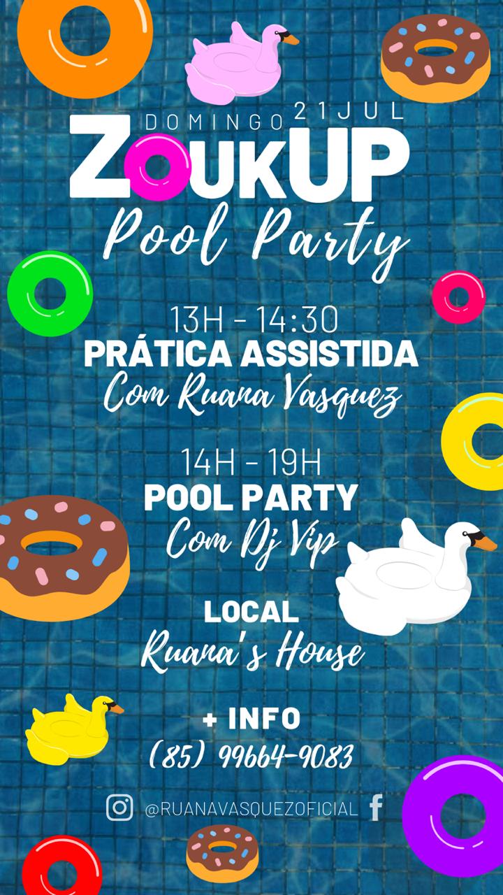 HOJE! ZoukUP Pool Party