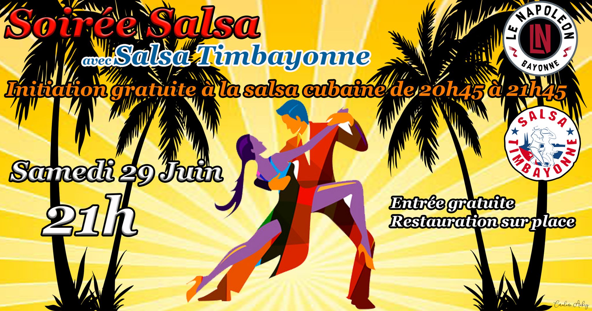 Soirée Salsa Cubaine & Initiation Gratuite avec Timbayonne