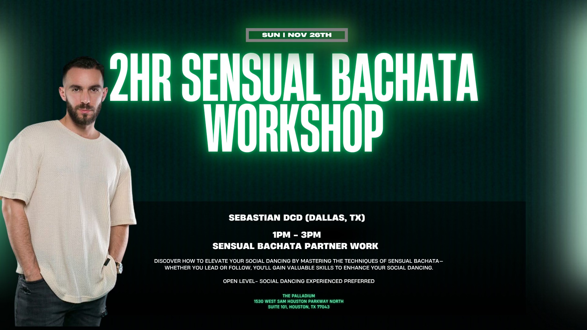 Sensual Bachata 2hr Intensive