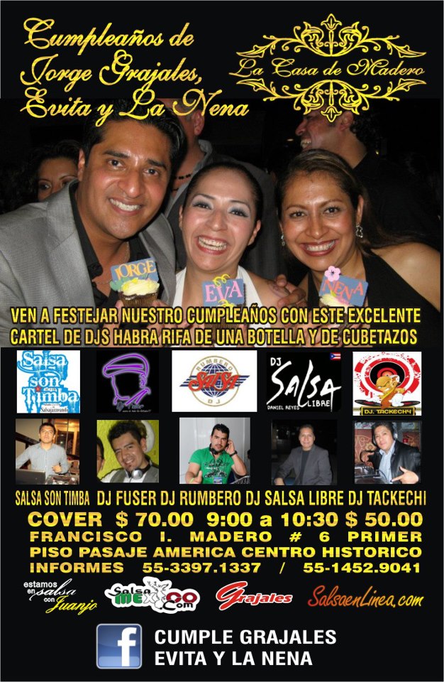 CUMPLE DE GRAJALES BROTHERS Y LA NENA EN CASA MADERO ... TE LO VAS A PERDER.........