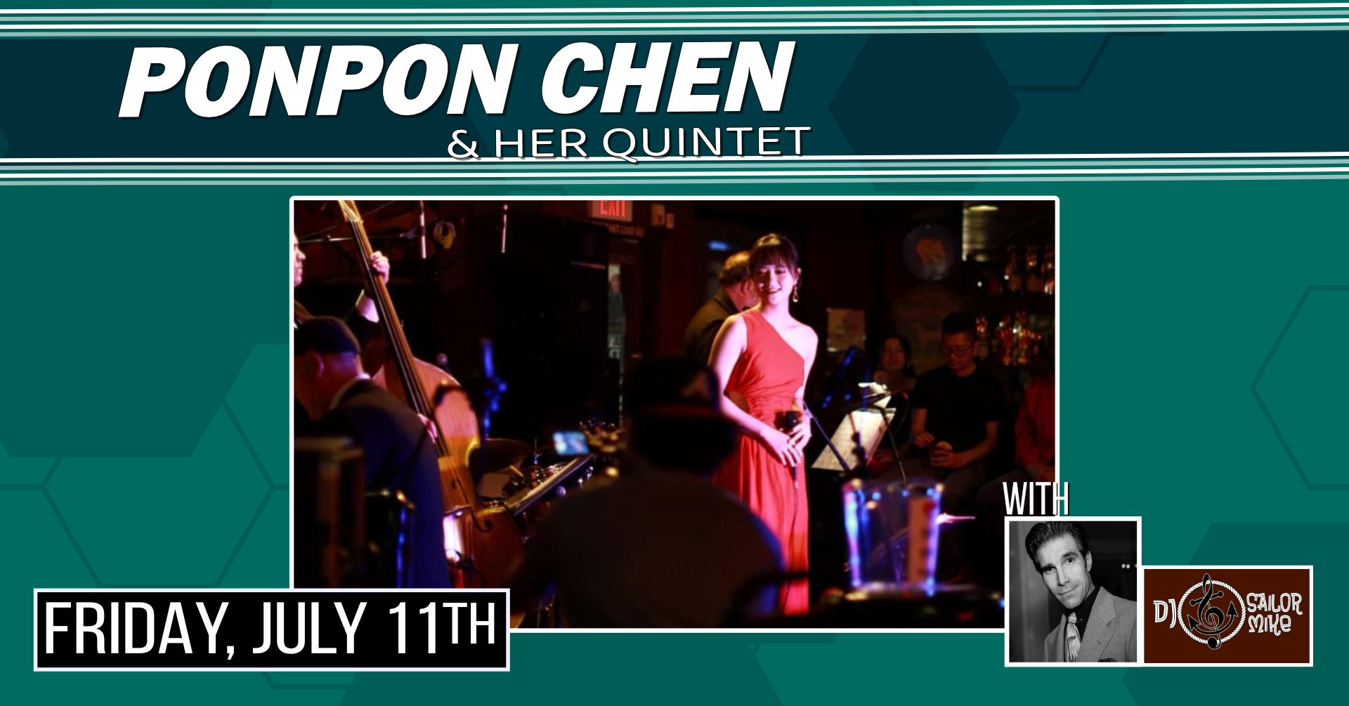 PONPON CHEN & HER QUINTET • return to The Moose with DJ SAILOR MIKE!