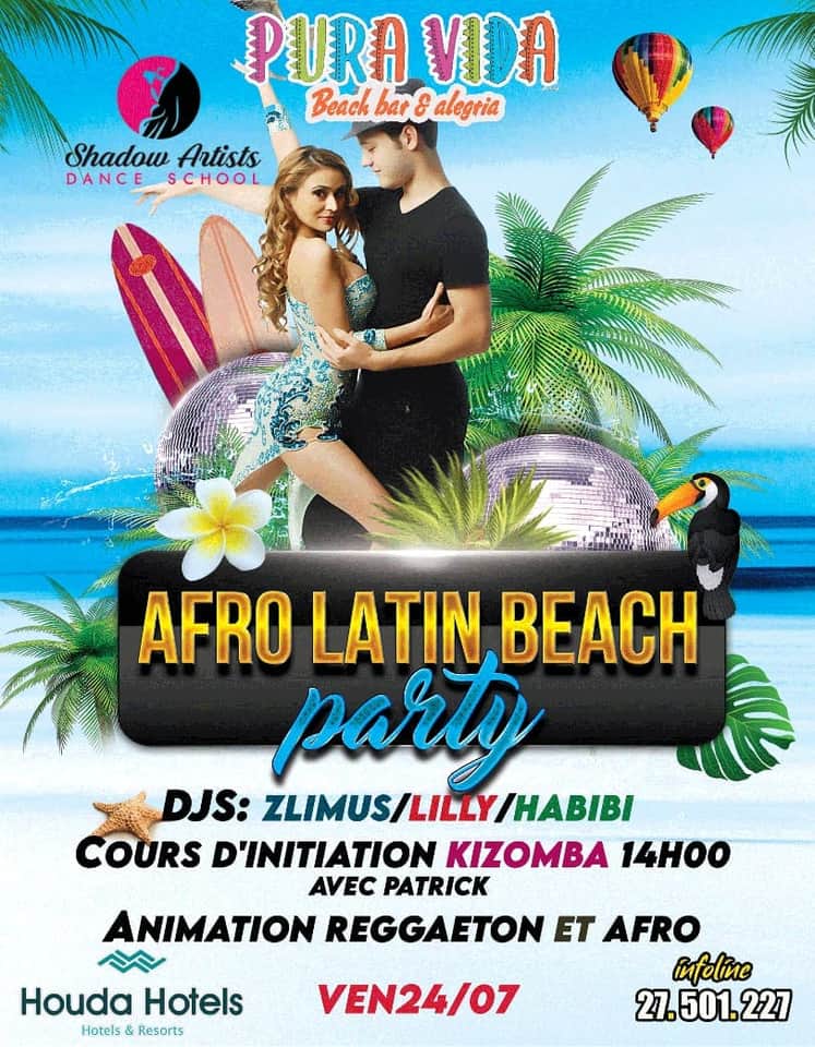 Pura Vida Afro Latin Beach Party
