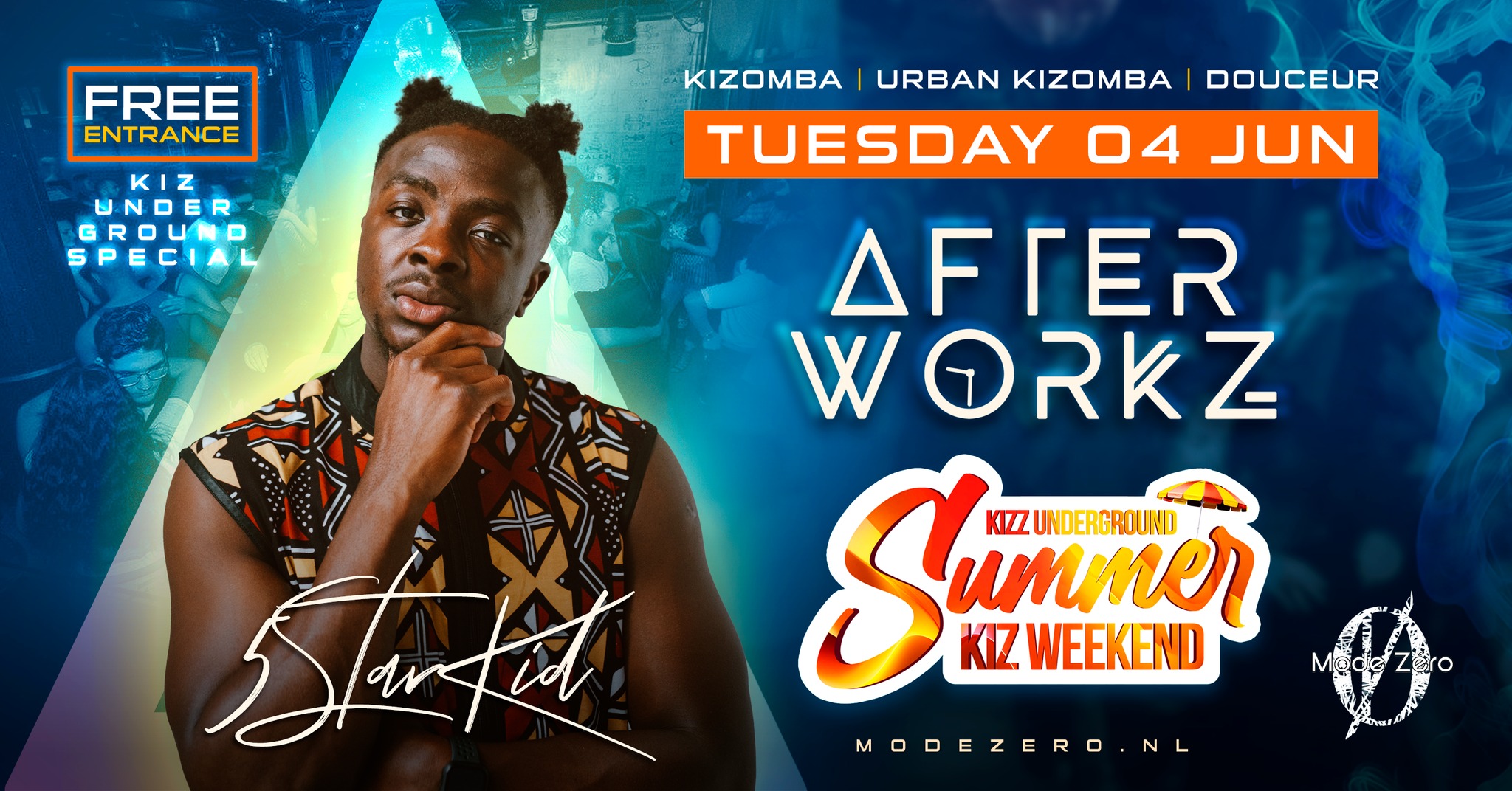 AFTERWORKZ Special Kiz Underground Summer Weekender