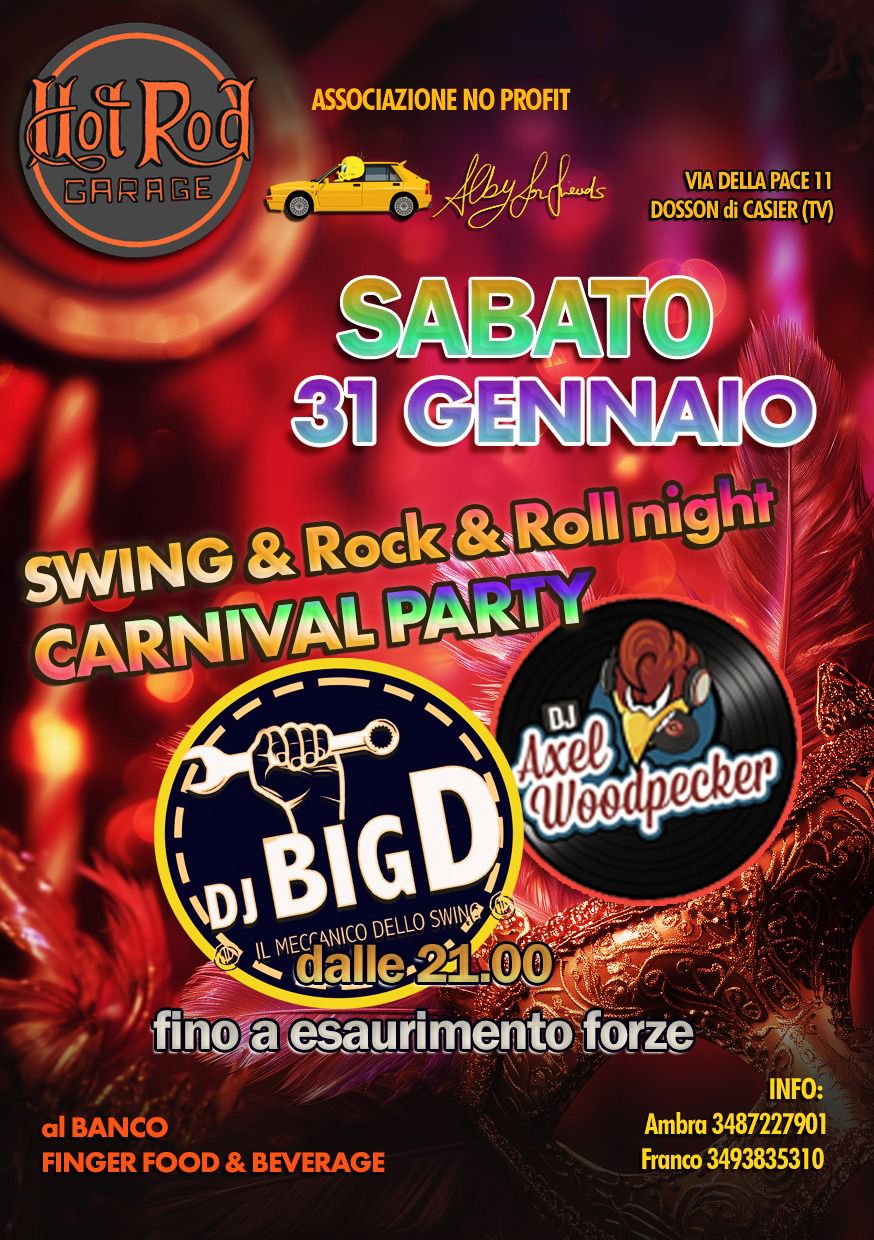 Swing & Rock 'n' Roll Night Carnival Party