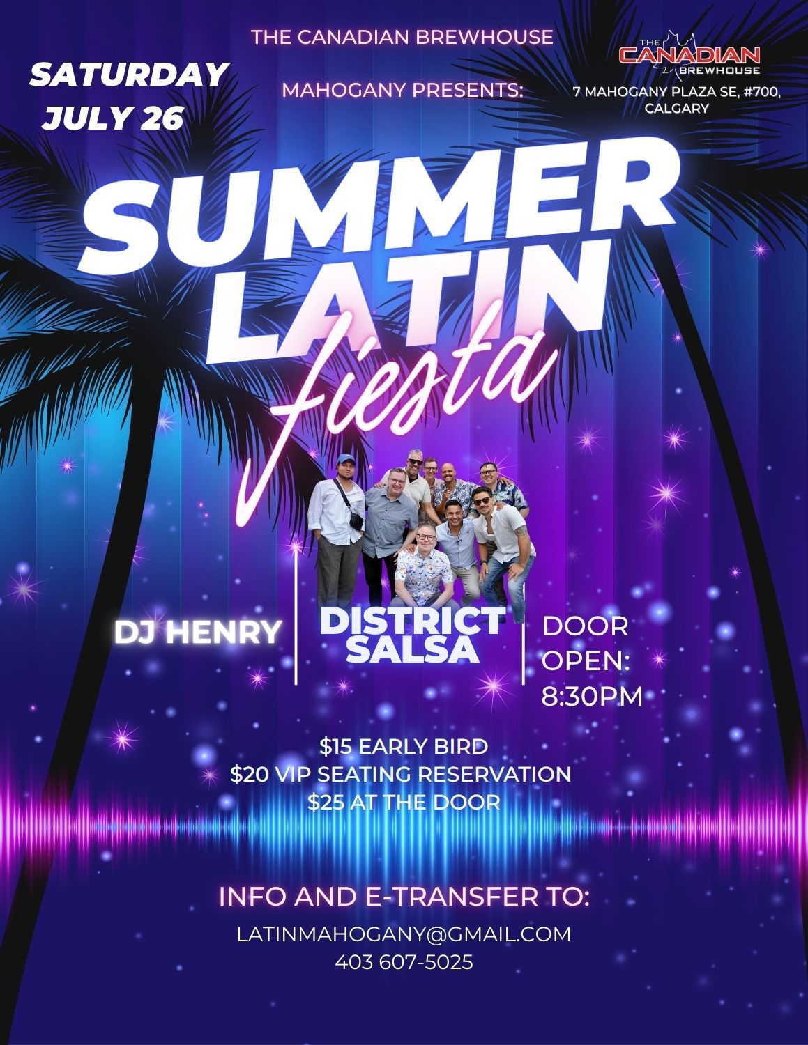 FIESTA, Latin Party in Mahogany