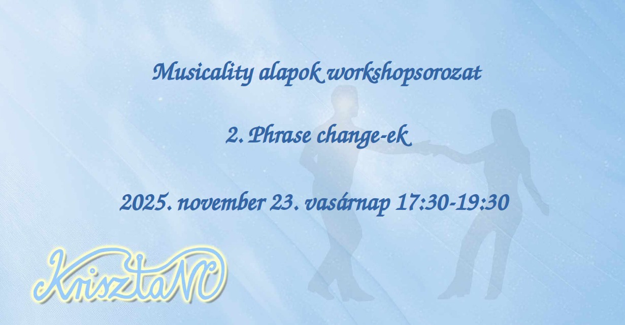 West Coast Swing - Musicality alapok 2.