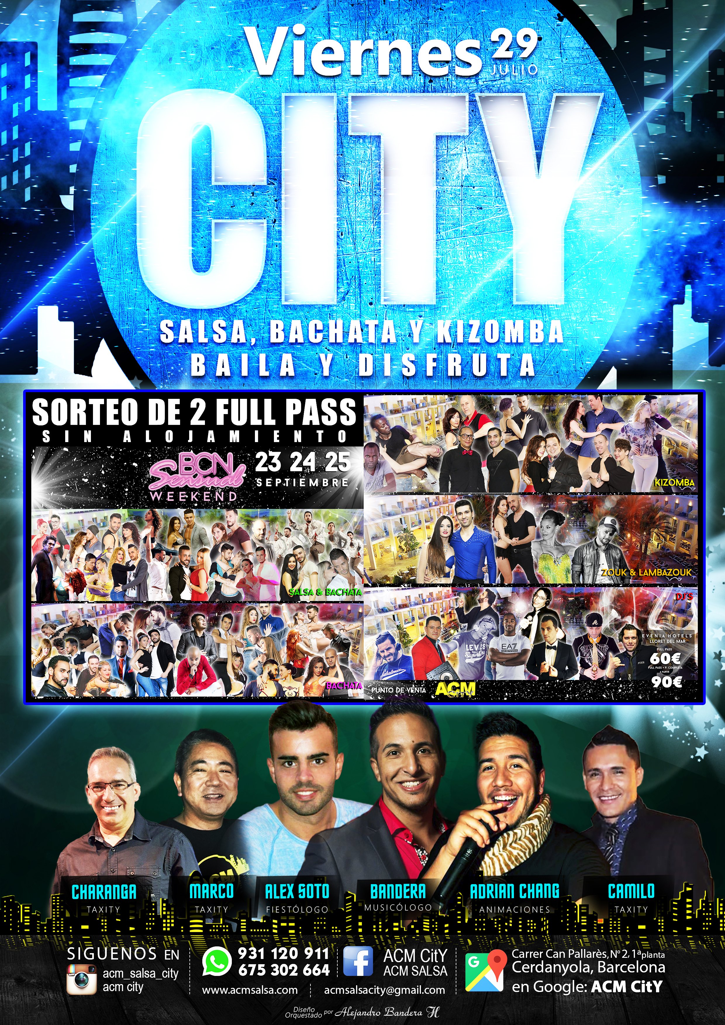 Viernes: BAILA y DISFRUTA