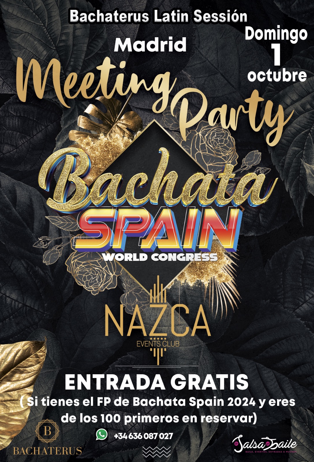MEETING PARTY MADRID - Bachata Spain World Congress
