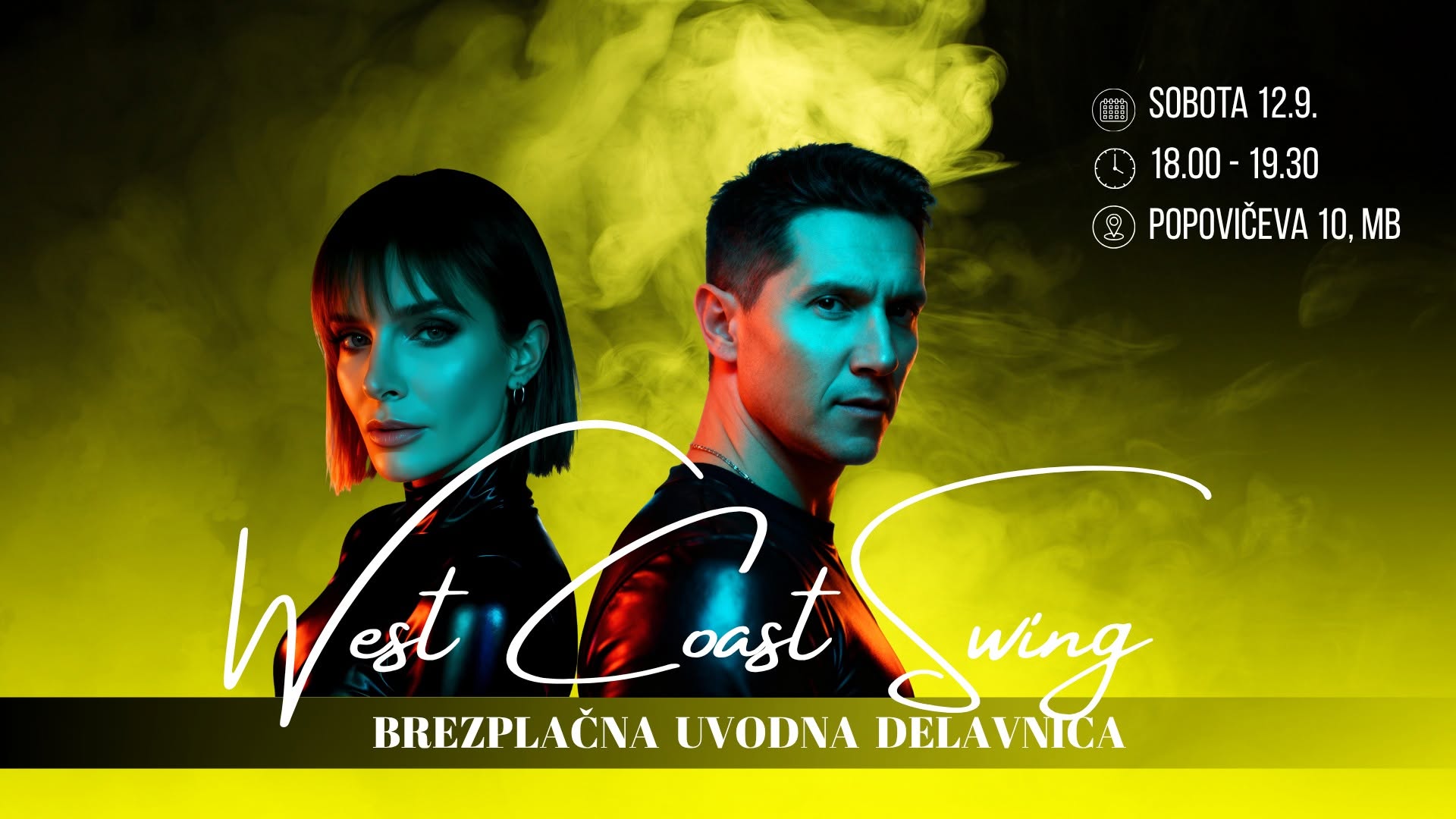 BREZPLAČNA UVODNA DELAVNICA WEST COAST SWINGA