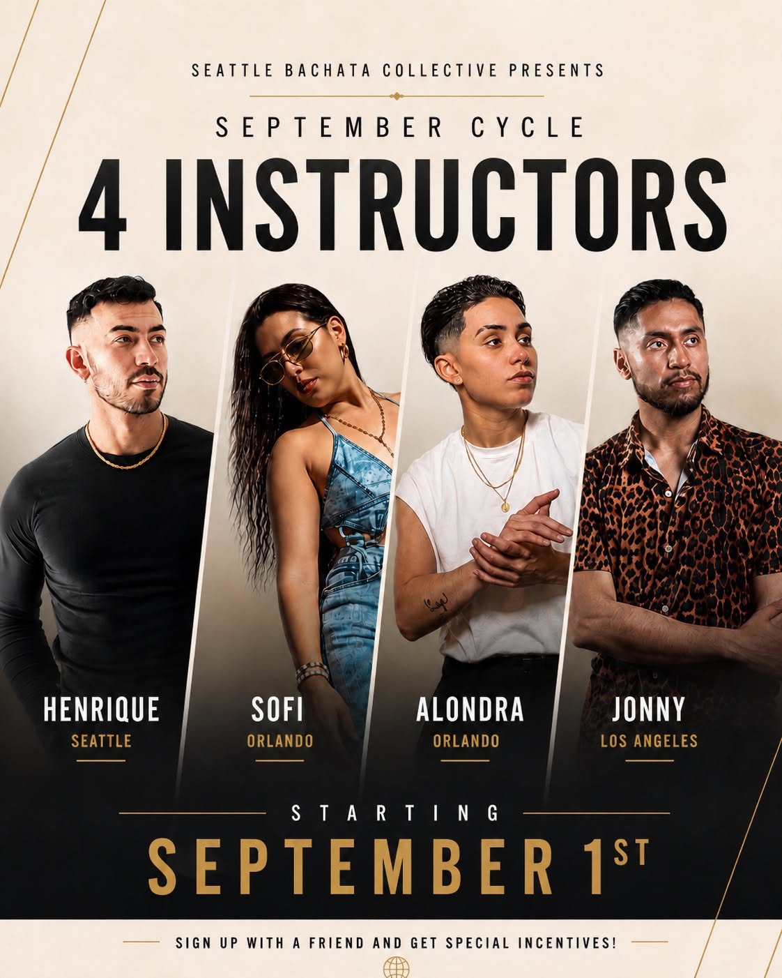 Bachata Training for Beginners, Intermediate, & Advanced
