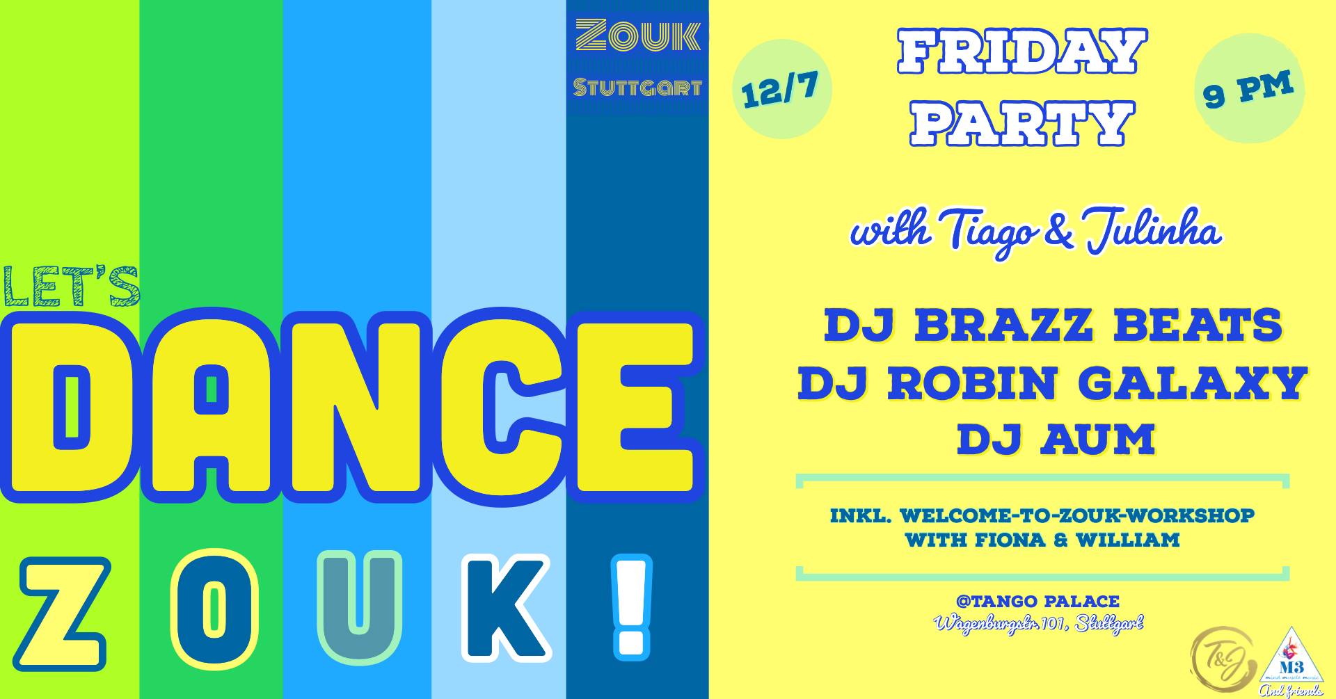 Friday Zouk Party „Welcome Stuttgart“