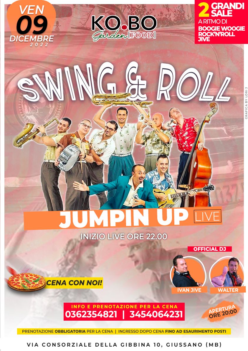 Swing & Roll Party Night - Jumpin up Live! Ivan Jive & Walter e Giusy Wild!