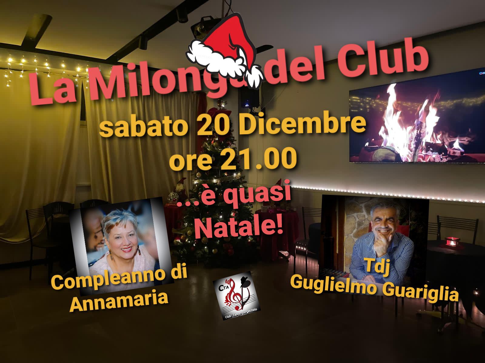 La Milonga del Club πΊ con Guglielmo Guariglia π§